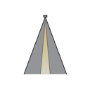 Spotlight zoom control icon