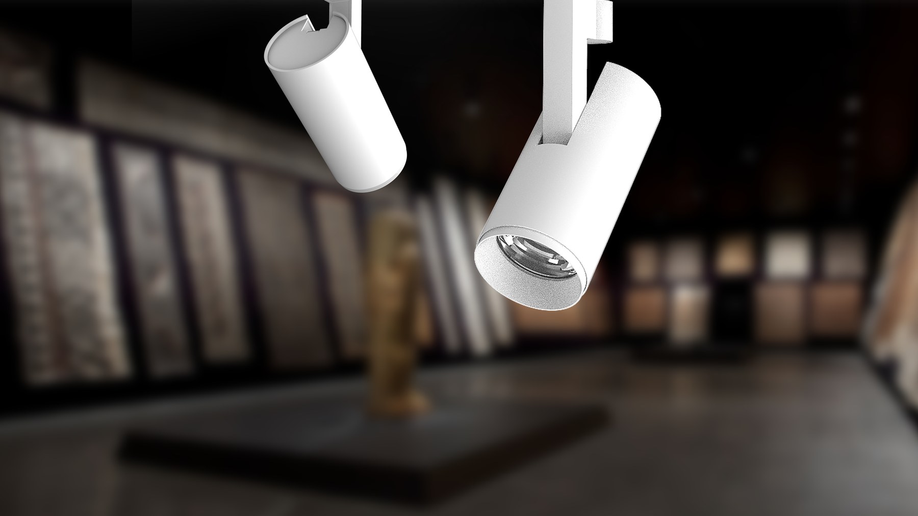 Luxlink RayTrack motorized lighting fixture