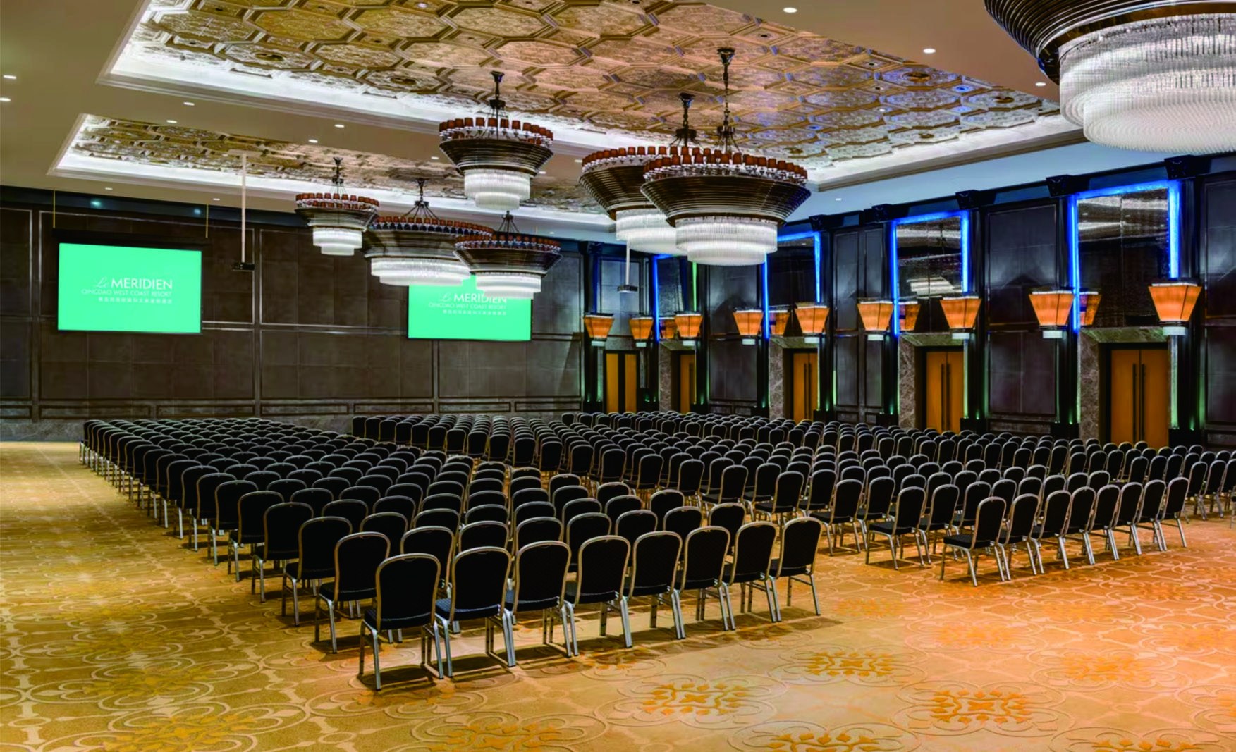 Le Meridien Qingdao West Coast Resort lighting case
