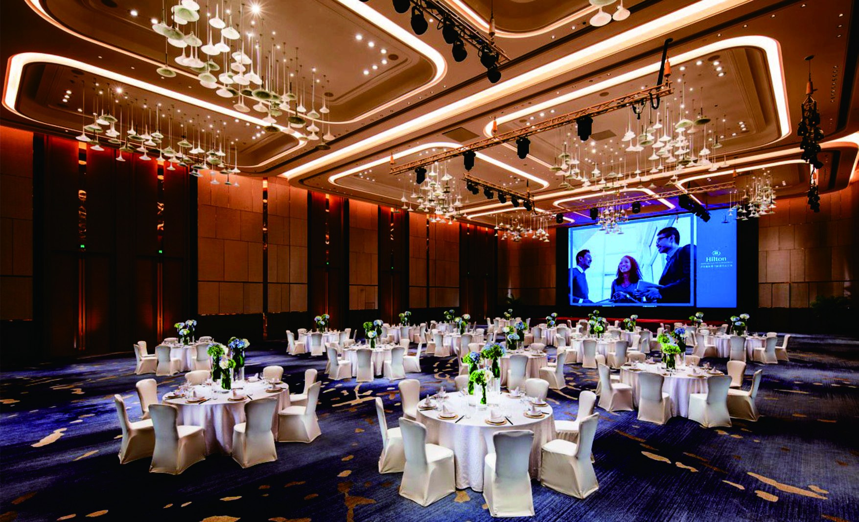 Luneng Hilton Jinan lighting case