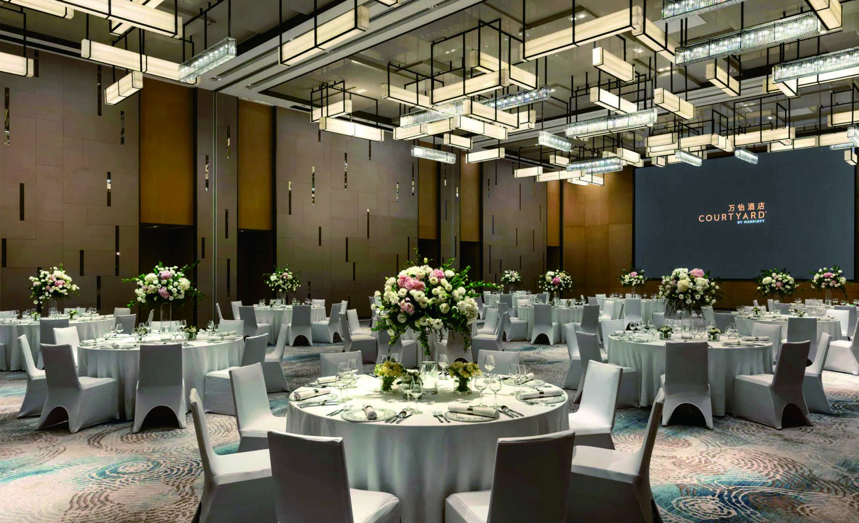 Courtyard Shenzhen Qianhai lighting case